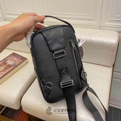 Túi Prada Cross nam màu đen cao cấp tui prada 2