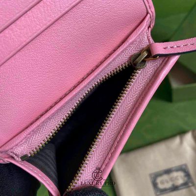 Ví Gucci nữ Diana Card Case Wallet màu hồng vi gucci nu hang hieu 7 2