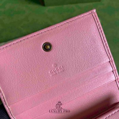 Ví Gucci nữ Diana Card Case Wallet màu hồng vi gucci nu hang hieu 9 2