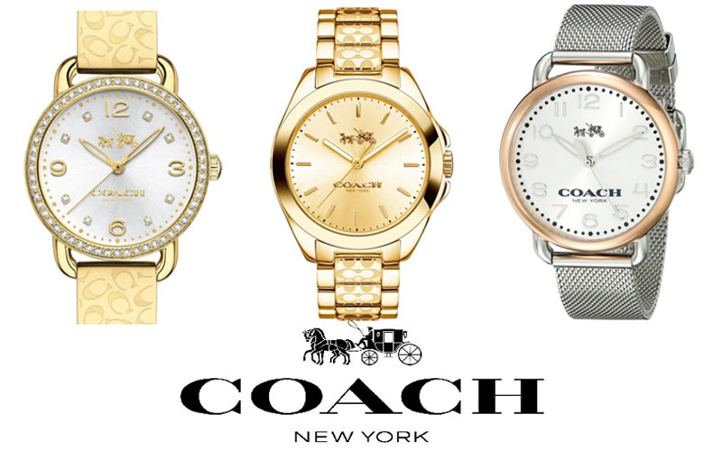  Thương hiệu đồng hồ Coach nổi tiếng