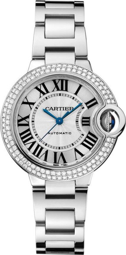 Chất liệu thép không gỉ, thiết kế đẹp mắt của đồng hồ Cartier Ballon Bleu De Cartier we902035