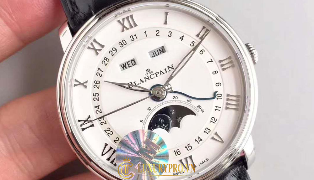 Đồng hồ Blancpain replica 1:1 có thiết kế sắc nét, tinh xảo