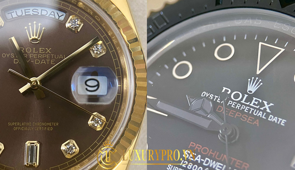 Một số phiên bản đồng hồ Rolex Rep 1 1 có đính thêm đá hoặc các phụ kiện cao cấp khác