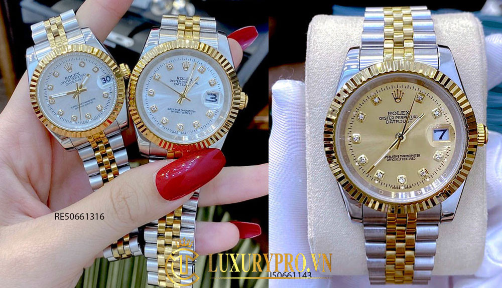 Những chiếc đồng hồ Rolex bản nhái loại 2,3,4 sử dụng thép chất lượng không được cao
