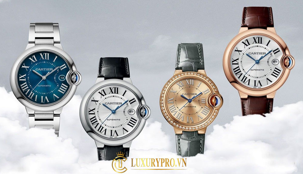 Đồng hồ Cartier nữ được chế tạo từ những vật liệu vô cùng cao cấp