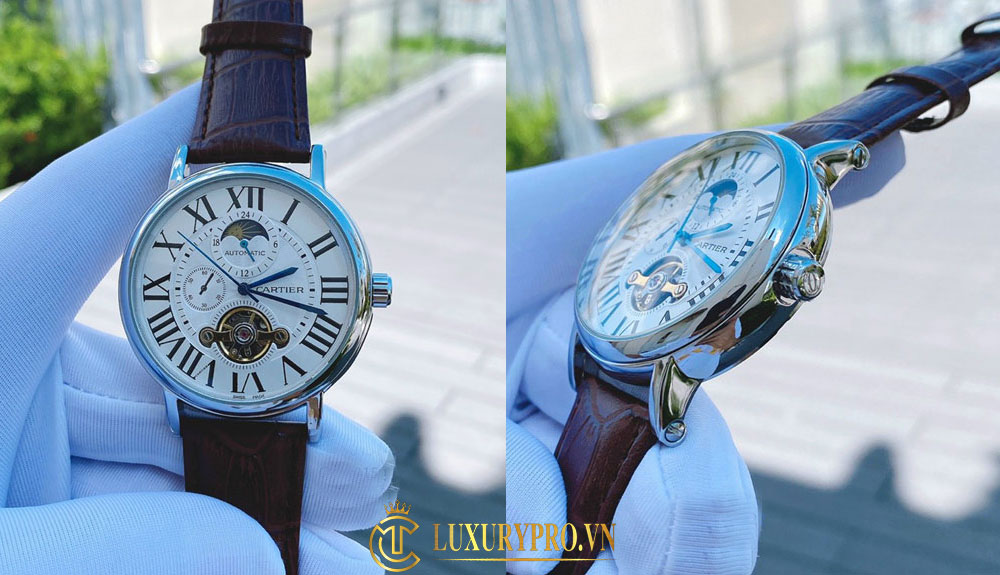 Đồng hồ Cartier nữ Fake loại 2, 3