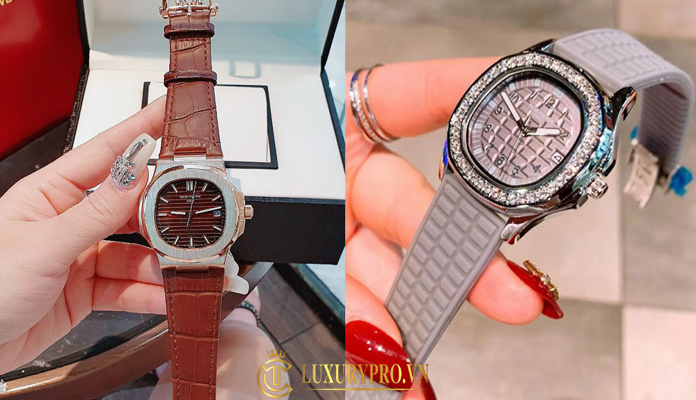 Đồng hồ nữ Patek Philippe giá rẻ máy Nhật ( Patek Philippe Fake 1 )