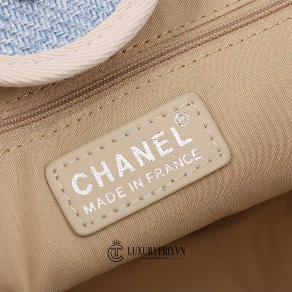 Túi xách tay nữ Chanel màu xanh replica 1:1 giá tốt nhất Túi xách tay nữ Chanel màu xanh replica 1:1 giá tốt nhất