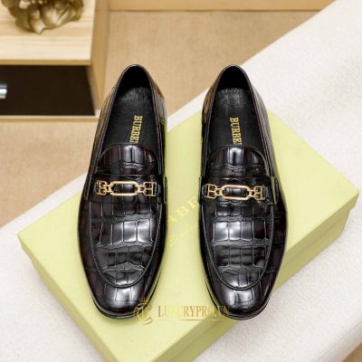 giày loafer burberry cao cấp
