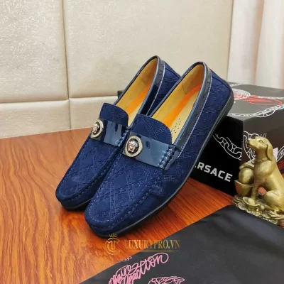 giày loafer versace