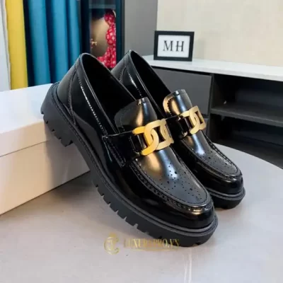 giày loafer versace nam